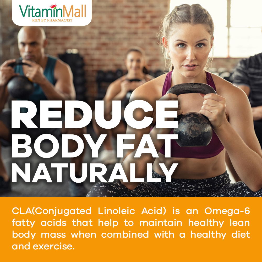 CLASLIM CLA 1000mg Weight Loss Supplement, Fat Burner VitaminMall